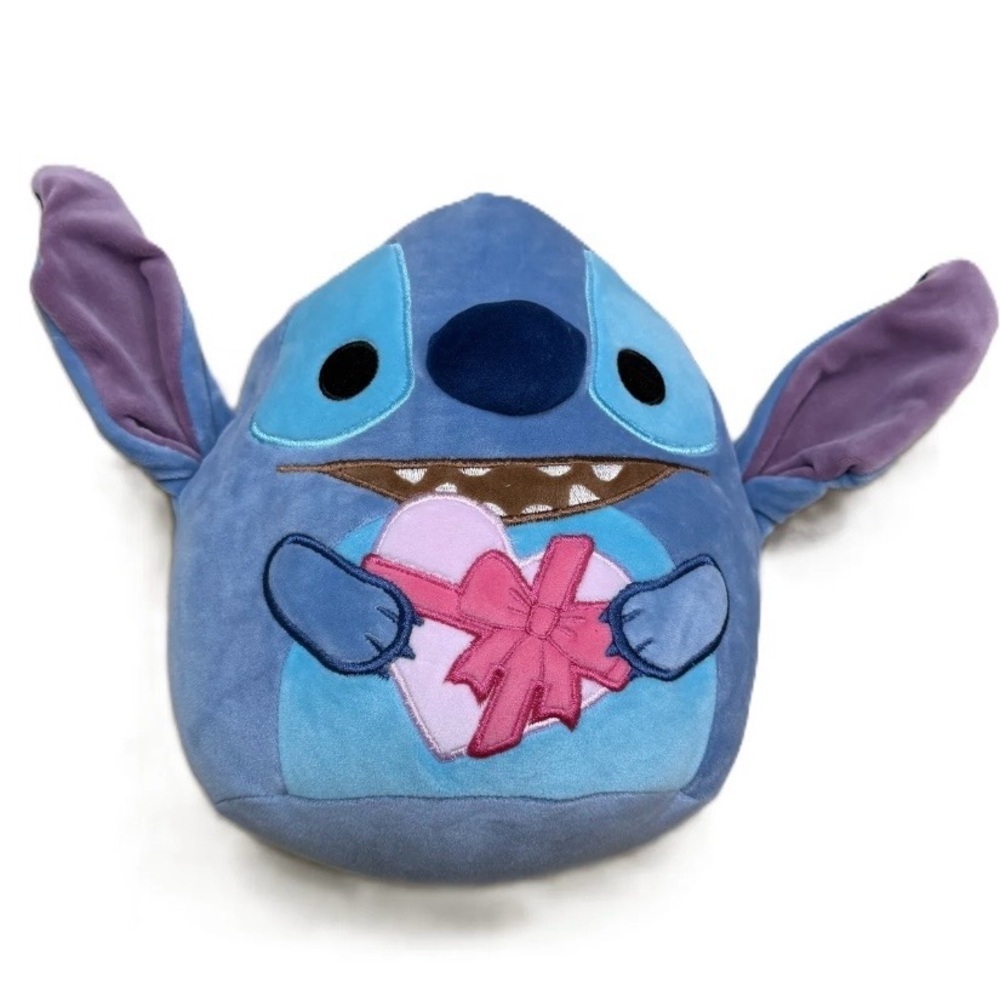 Squishmallows Original 8 Inch Disney Stitch With Heart 2026 Valentines